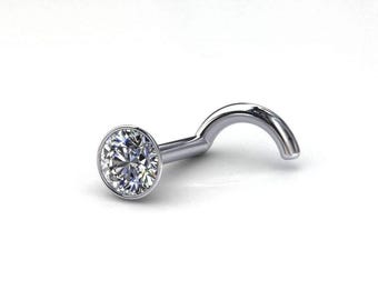 6pt/2.4mm Diamond Nose Pin