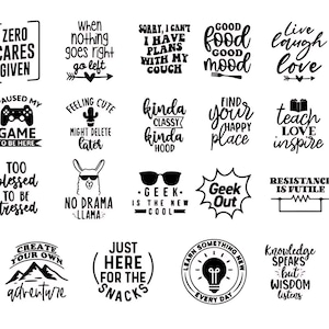 Adult Svg Bundle, Funny Adult Bundle, Adult Quotes SVG, Funny Quotes SVG Bundle, Sarcastic SVG, Adults Svg, Rude Svg, Savage svg, Monogram