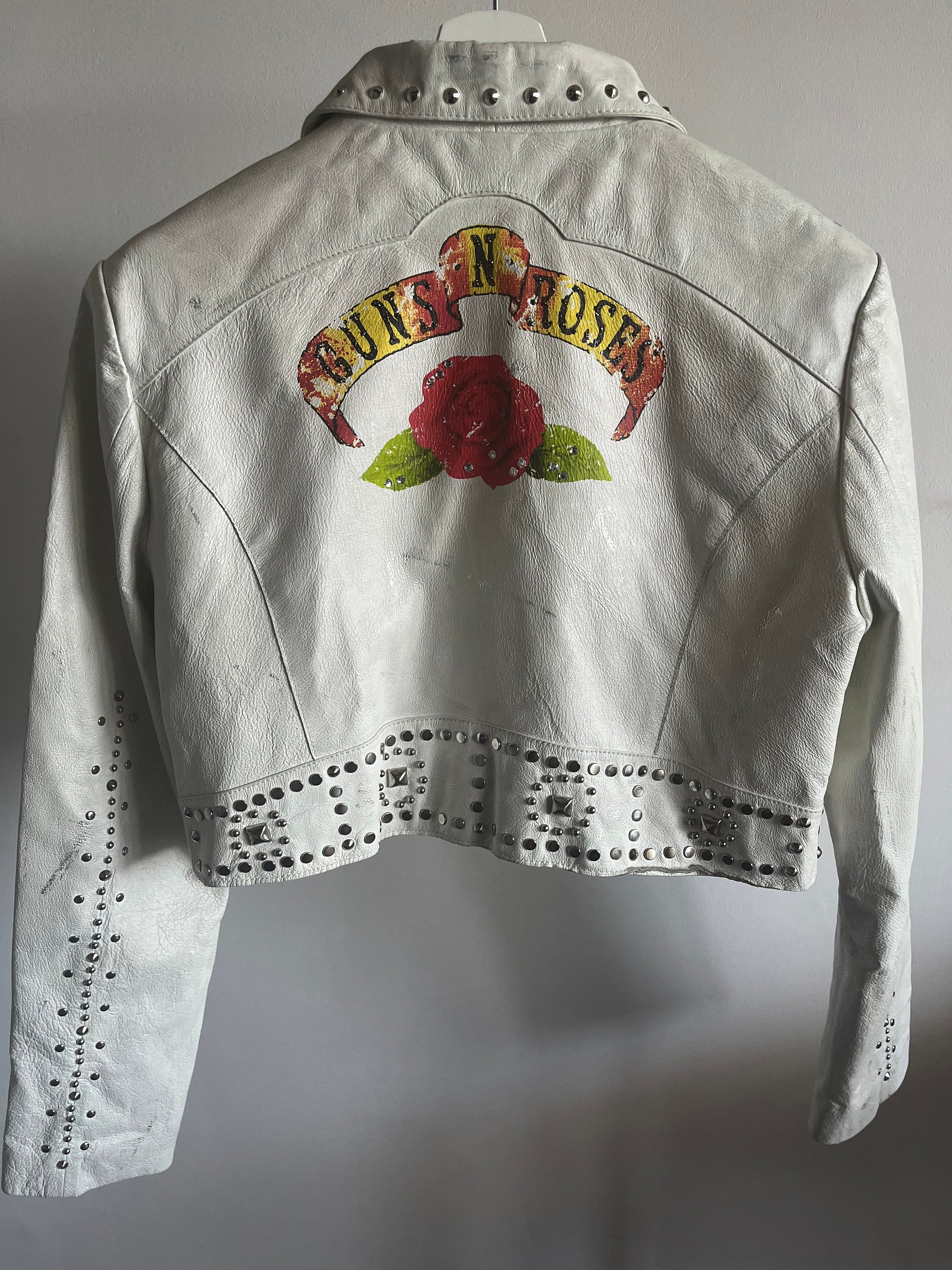【GRAVER】Dot Smile Embroidery White Clip Jacket Lightweight Embroidered Jacket | JJill