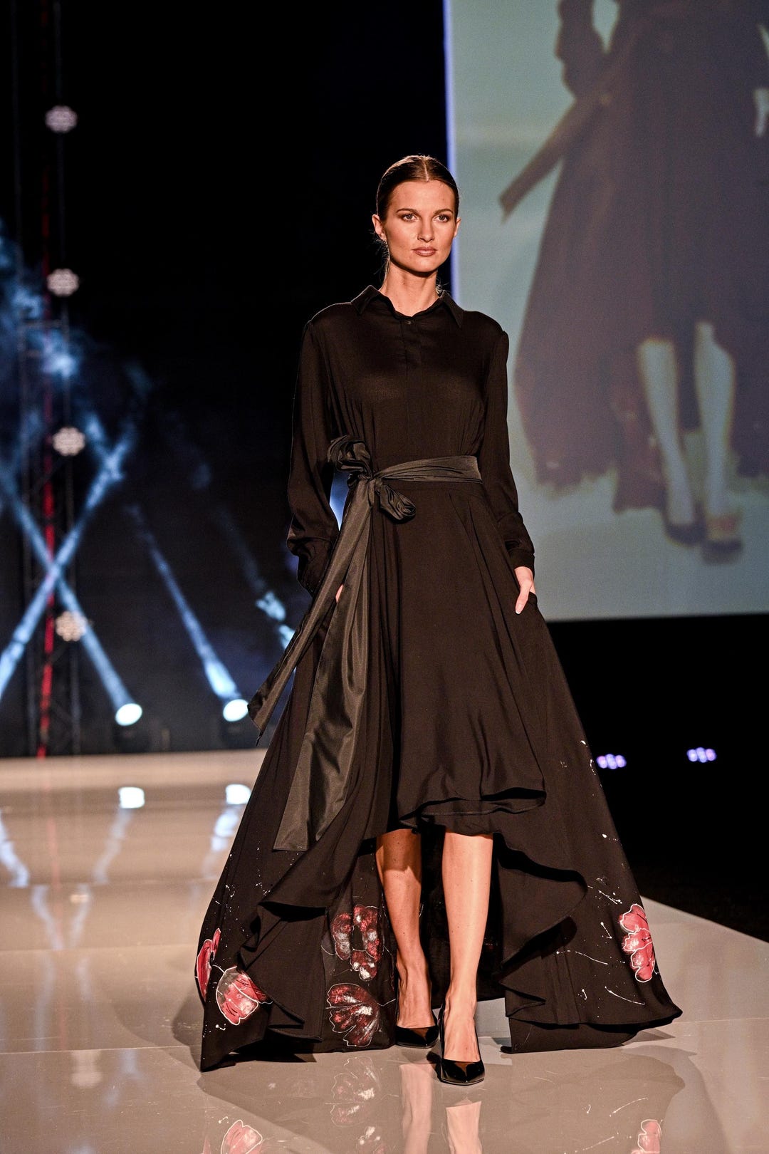 Chicyis Plaid Shirt Dress - Sophisticated Lapel & Belted Style