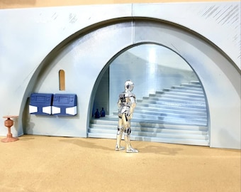Jabba's Palace Entrance (Interior) Diorama FOR 3.75in (1:18) FIGURES