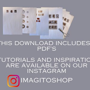 Dollhouse Digital Download 1:12 Miniature Clocks, Magazines, Calendar ...