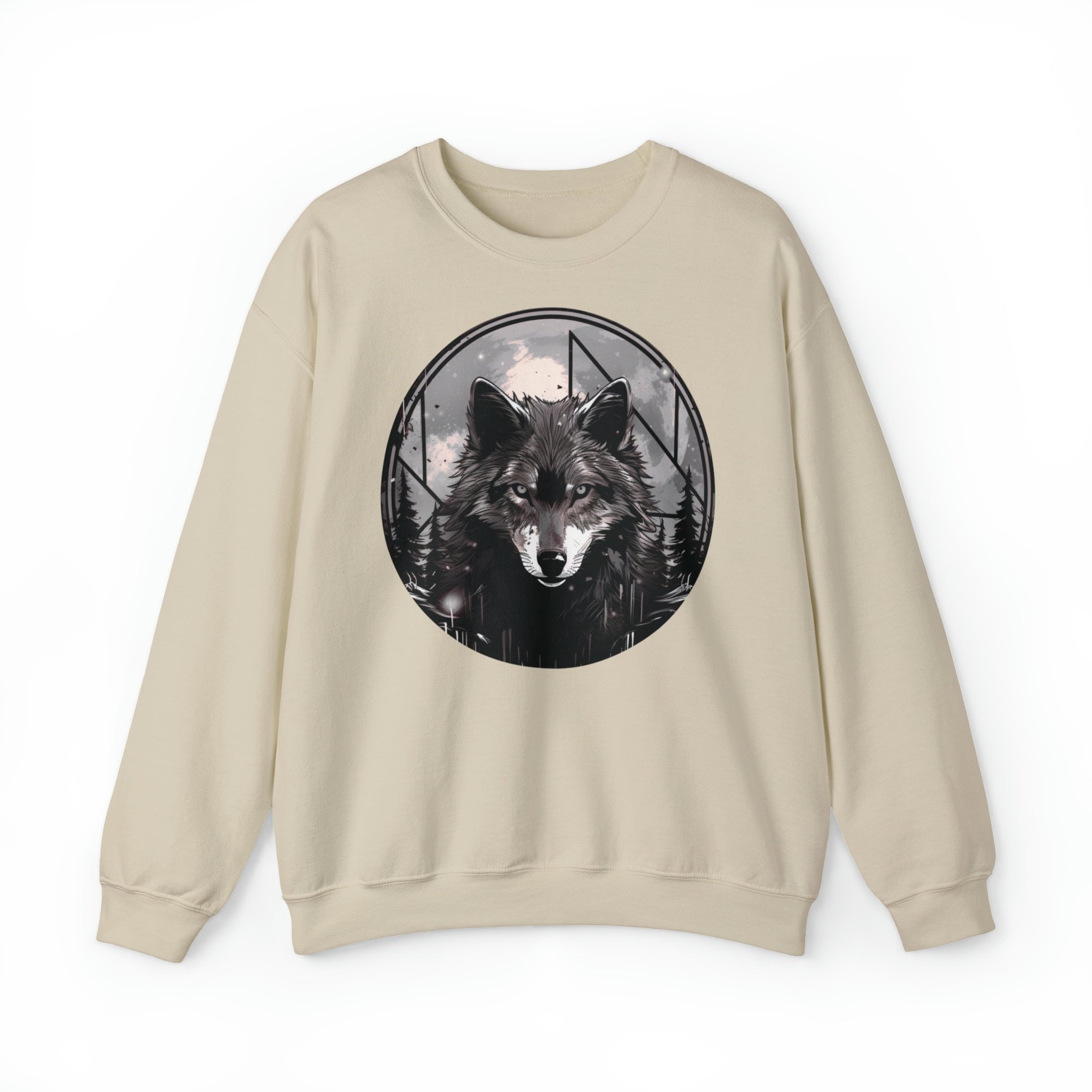 Wolf Sweatshirt Wolfsrudel Sweater Pullover Wolfmotiv Wildlife *3103