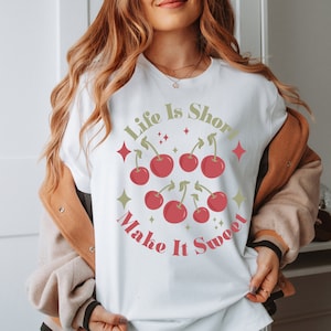 life is short make it sweet shirt, Boho Self Love shirt Positive Daily Affirmations t shirt Boho Motivational shirt, Mental Health awareness