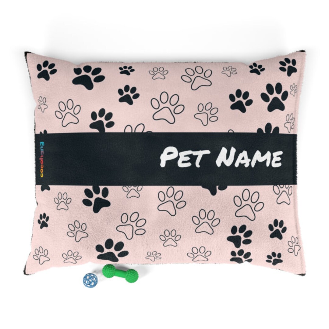 Custom Pet Bed Gift Custom Design Personalized Pet Beds Etsy