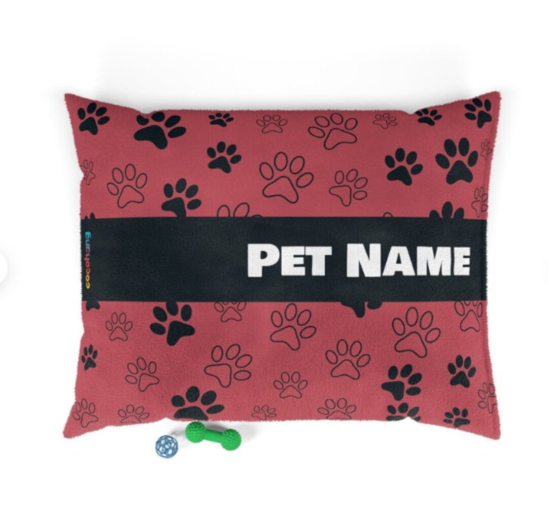 Custom Pet Bed Gift Custom Design Personalized Pet Beds Etsy