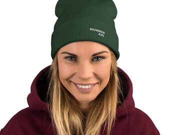 Embroidered Beanie