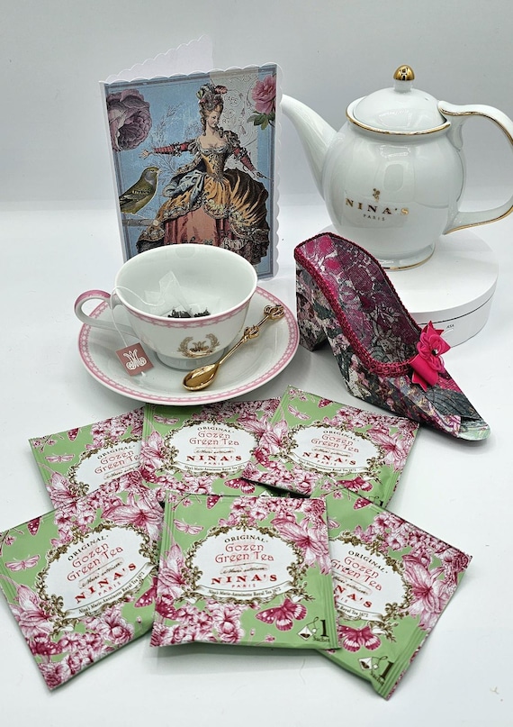 Nina's Paris 6 Ct Gift Box Gozen Japanese Kyoto Green Tea