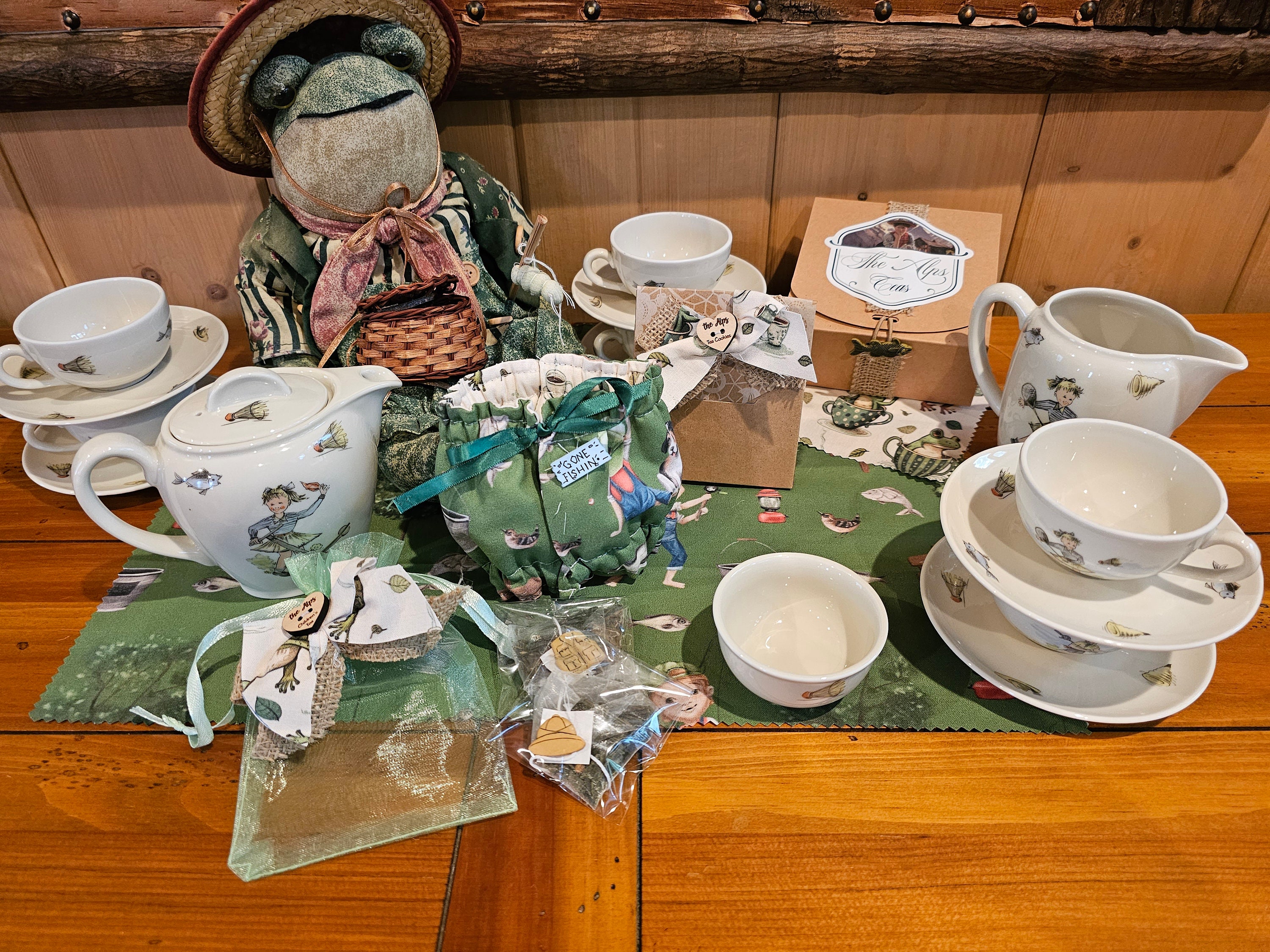 Langenthal Vintage Child's Fly Fishing Collector Tea Party Set - Etsy