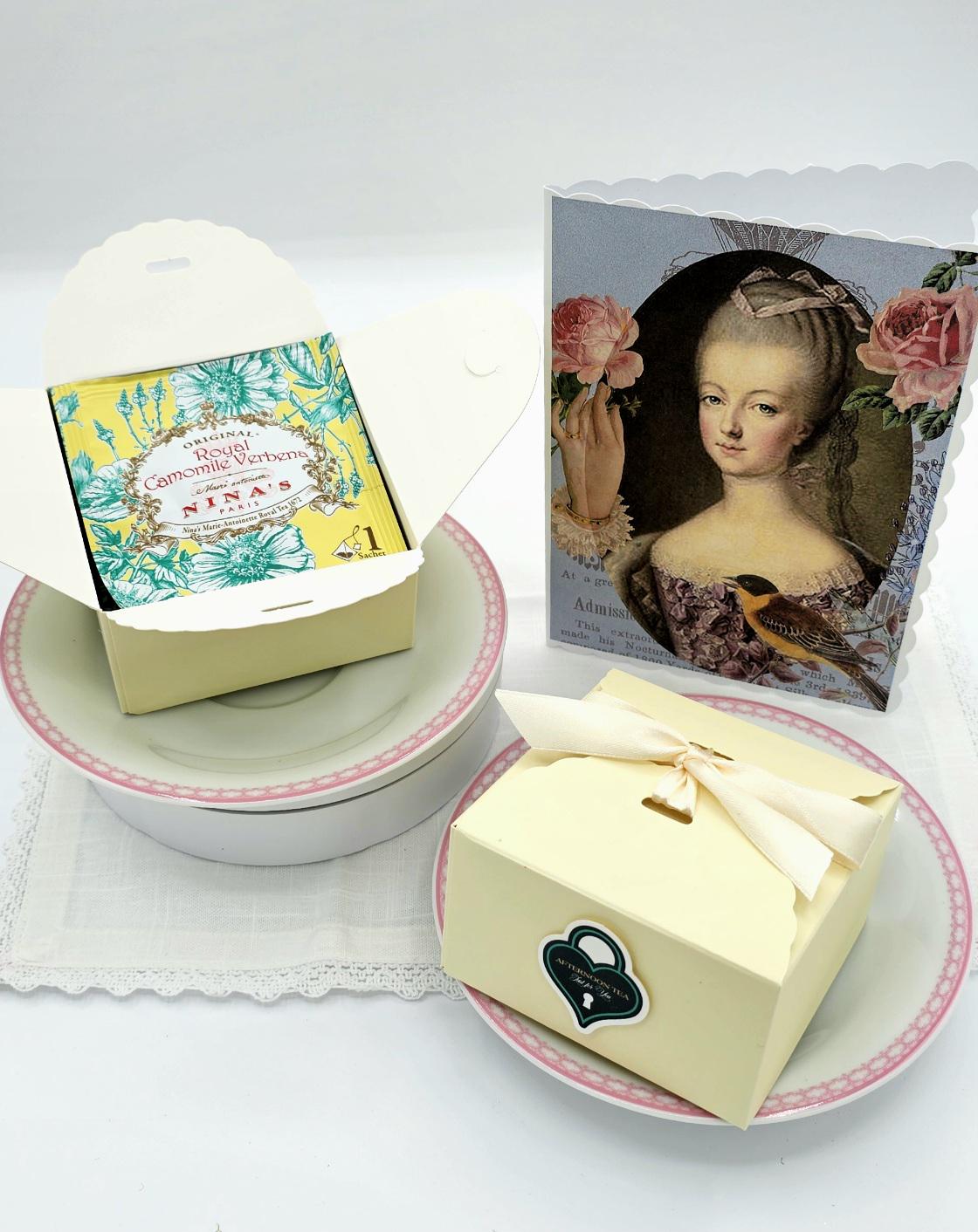 Nina's Paris Royal Camomile Verbena Herbal Tea Individually