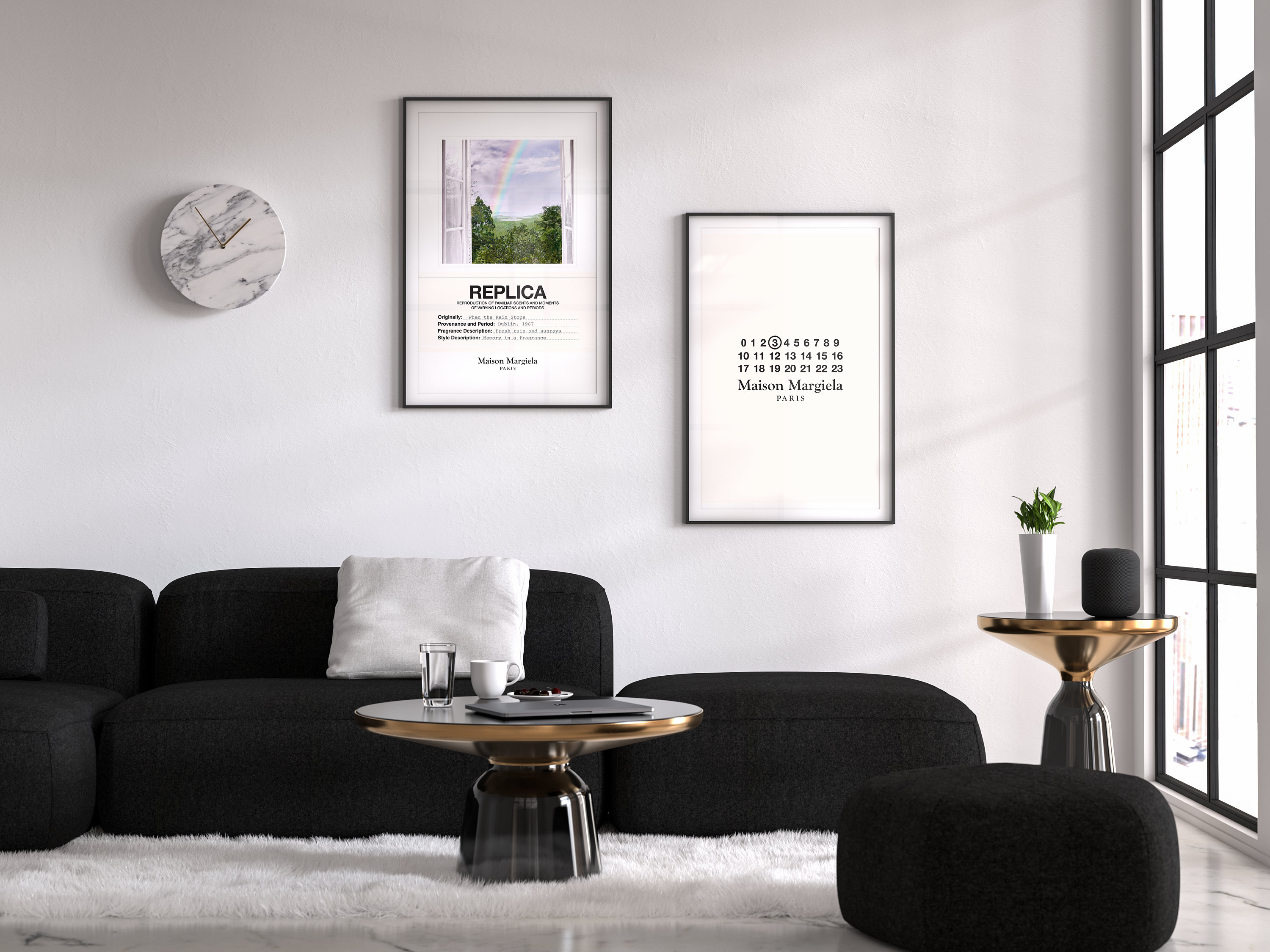 DIGITAL PRINT Margiela Luxury Fashion Poster Designer Downloadable