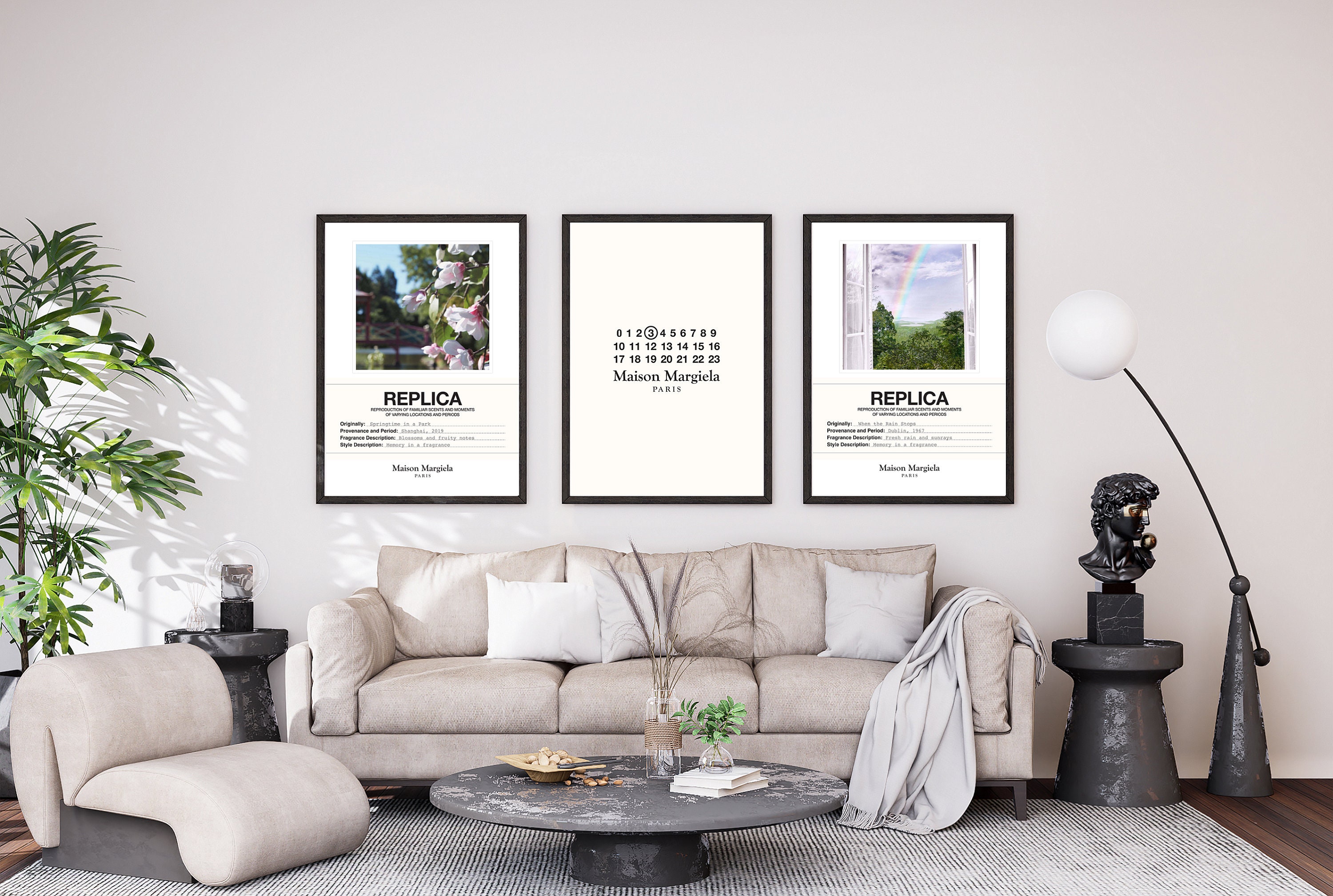 DIGITAL PRINT Margiela Luxury Fashion Poster Designer Downloadable