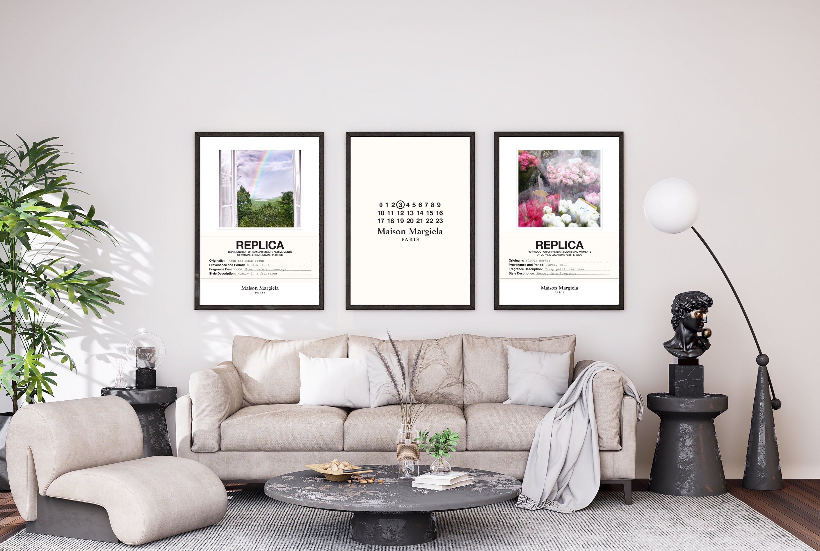 PHYSICAL PRINT DELIVERED Margiela Replica When the Rain Stops