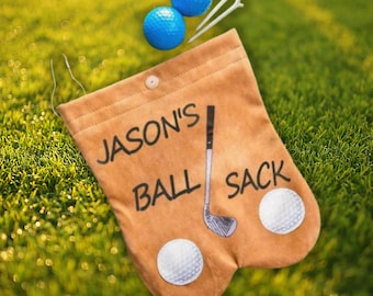 Customized Golfers Accessories Golf Gift for Boyfriend Tee Holder Golf Bags Unique Golf Gifts with Custom Name Golfing Essentials Gifts