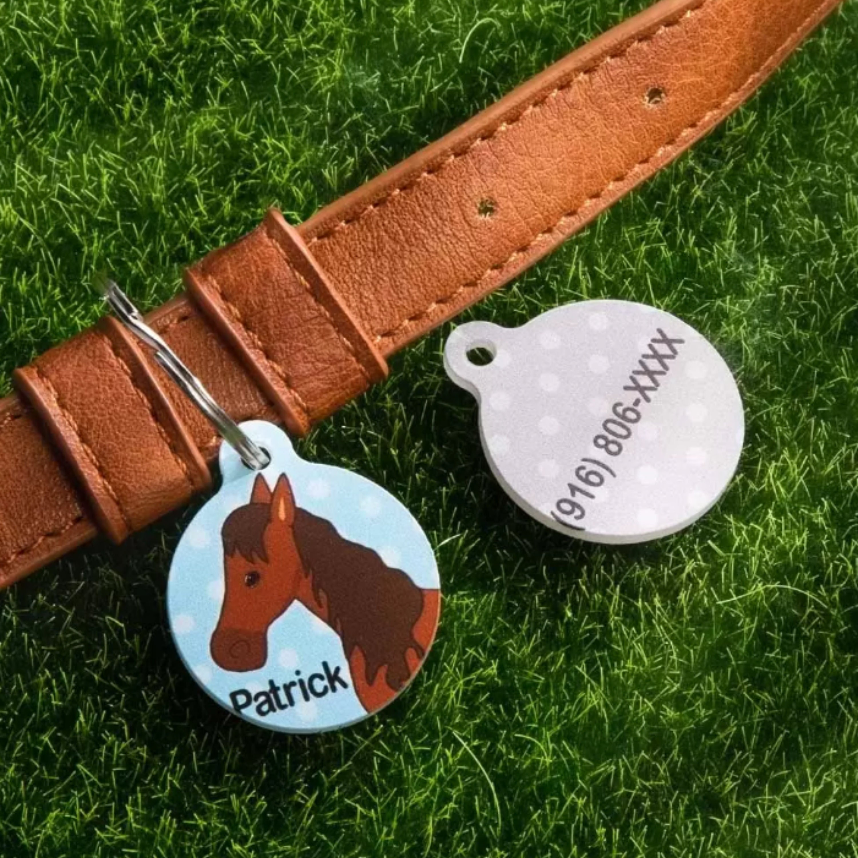 Custom Bridle Tag Charm for Horse Name Tag Gift for Horse Lover Barn ID Tag Unique Personalized Bridle Tag Gifts for Equestrians