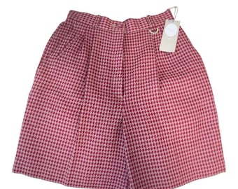 Vintage Christian Dior high-waisted pleated shorts
