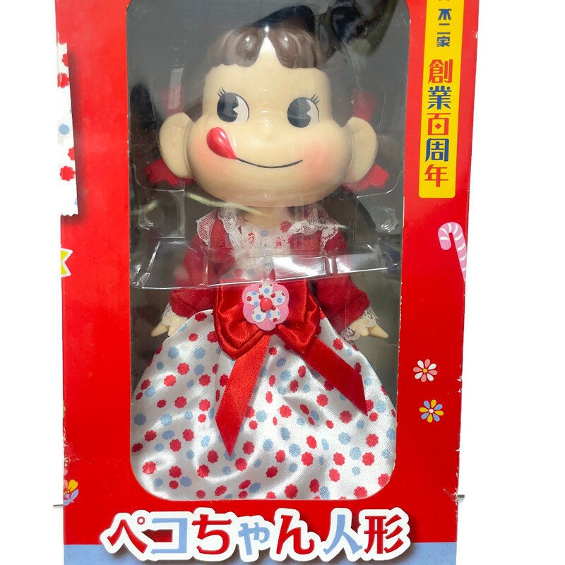 ペコちゃん 60th Peko Doll Fujiya Peko-chan Doll 60 Years Anniversary,peko Chan Figure