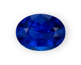 Blue Sapphire Oval Cut Loose Gemstone Excellent Cut AAA Calibrated loose Gemstone