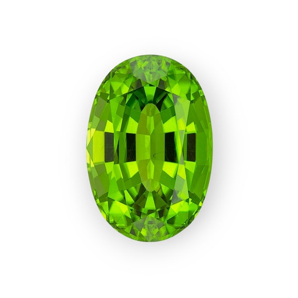 Peridot Oval Cut Lose Edelstein Ausgezeichneter Schnitt kalibriert Vivid losen Edelstein