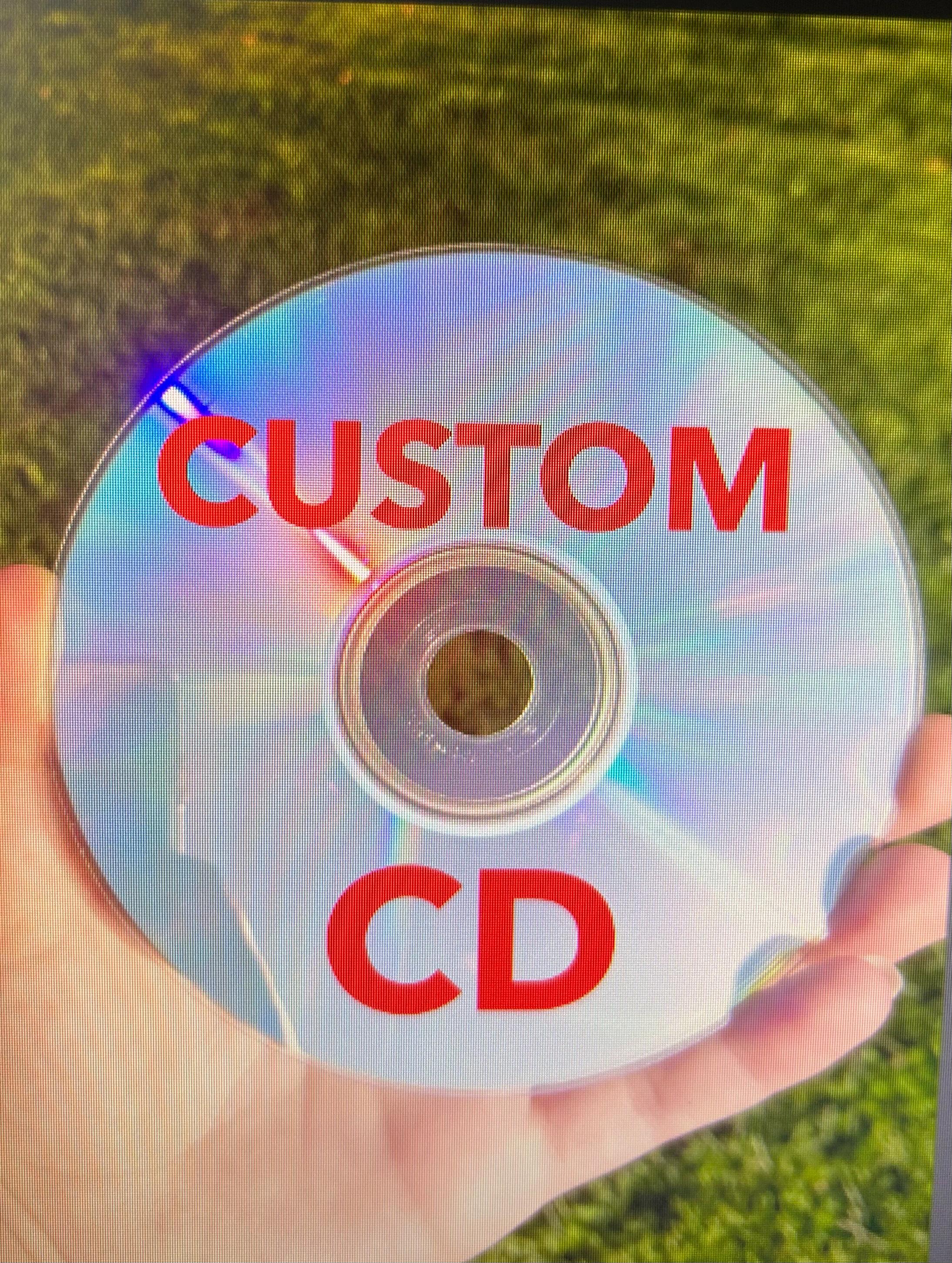 Custom CD Mixtape - Etsy