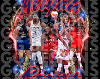 Aliyah Boston Collage PNG
