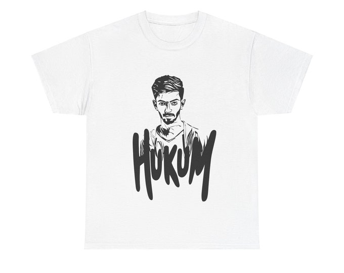 HUKUM T-Shirts Unisex Adults | Limited Edition | Concert Fashion | Tamil Fans