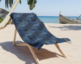 Telo da spiaggia fantasia / Stampe estive vivaci, misto cotone