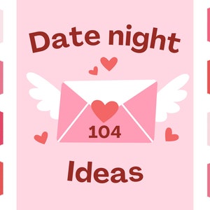 The Date Night Jar: 104 Fun and Creative Date Ideas, Romantic Date Night Ideas, Date Night Inspiration