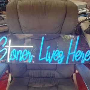 Custom made neon signs 12&quot; x 18&quot;