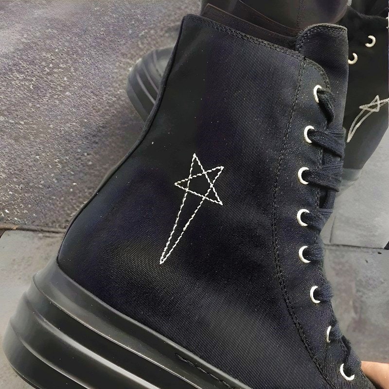 Rick Owens Double Bumper Thick Sole Designer Unisex Sneakers Rick Owens Double Bumper Thick Sole Designer Unisex Sneakers