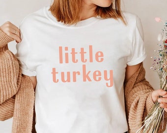 Little Turkey Shirt, Little Turkey Shirt, Boys Thanksgiving Shirt, Funny Thanksgiving Shirts For Kids, Toddler Thanksgiving Shirt