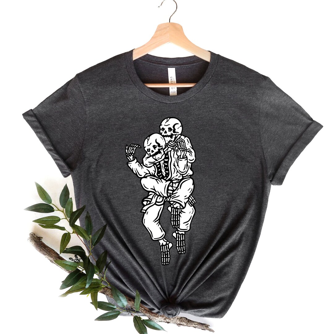 Skeleton Rear Naked Choke, Brazilian Jiu Jitsu MMA BJJ Essential T