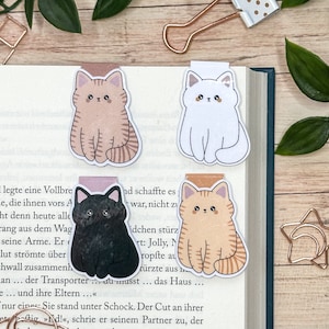 Cat Breeds Small | Magnetic Bookmark | Glossy