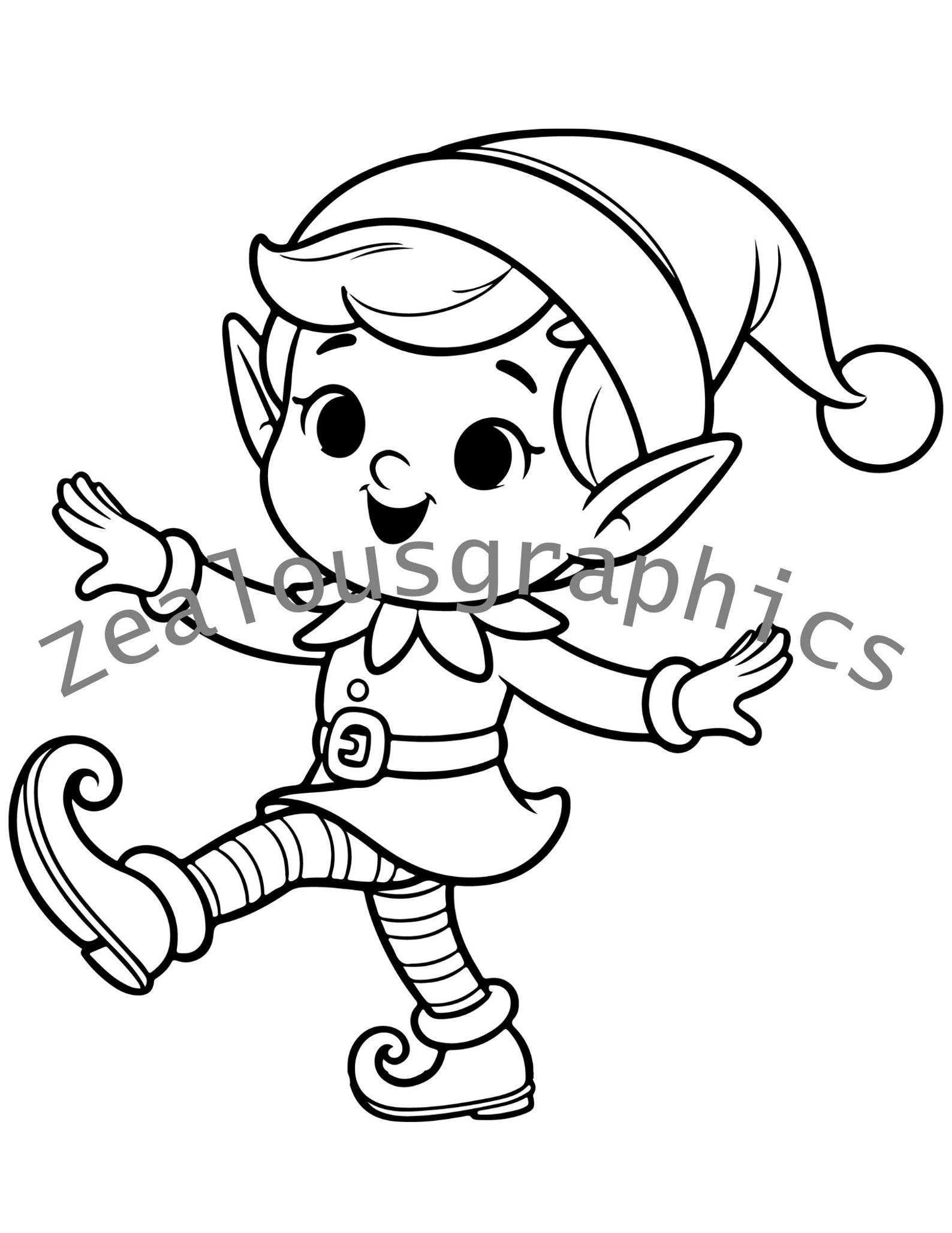 Elf Coloring Pages Printable Coloring Pages Coloring Page Bundle Etsy Elf Coloring Pages Printable Coloring Pages Coloring Page Bundle Etsy