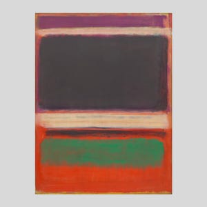 Mark Rothko Canvas Wall Art, Mark Rothko Poster, Mark Rothko Print, Rothko Abstract Art Print, Emotional artwork