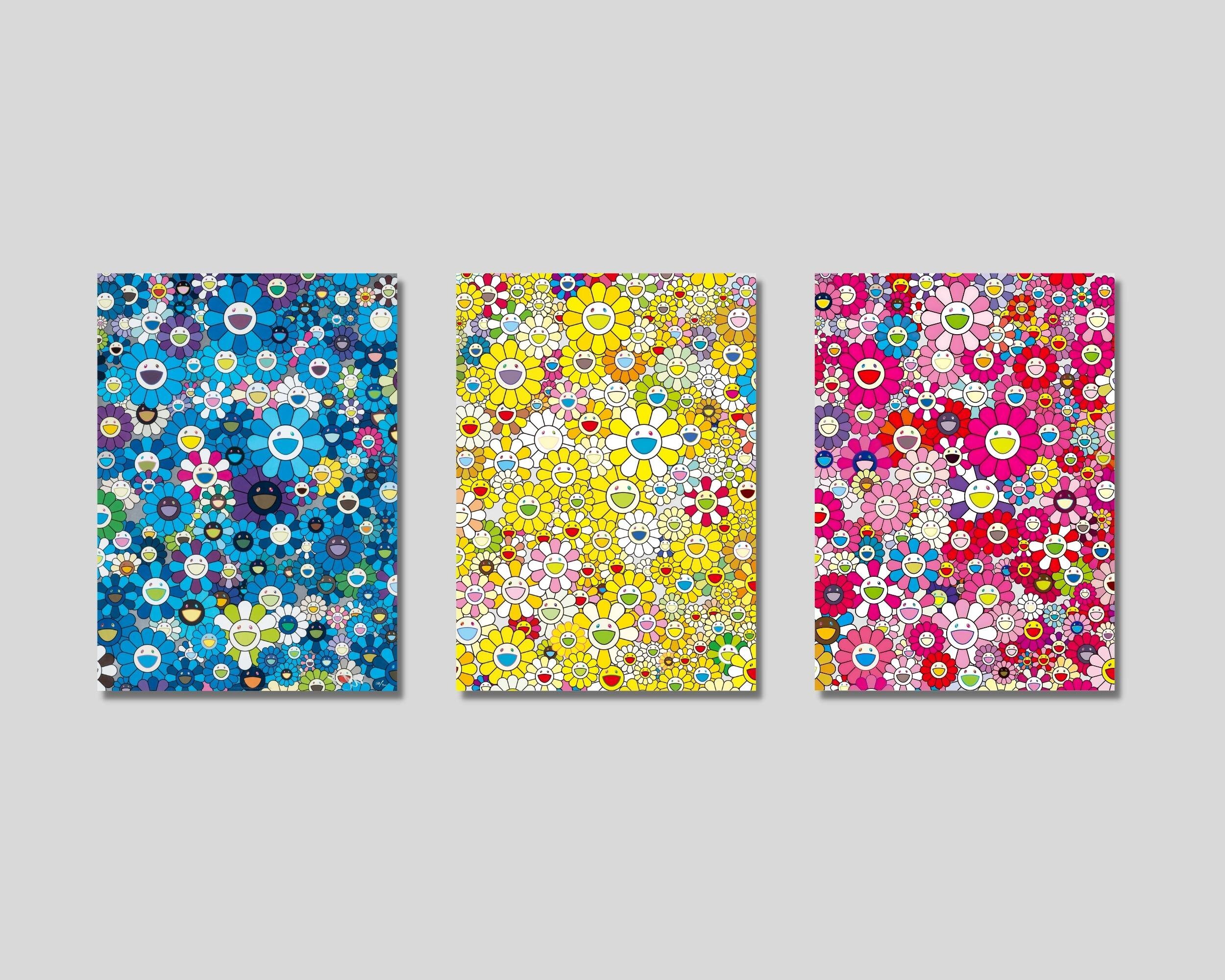 Homage to Takashi Murakami Flowers 3_P Print 