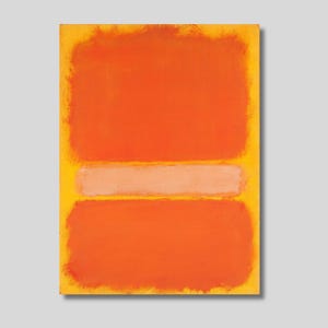 Mark Rothko Canvas Wall Art, Mark Rothko Poster, Mark Rothko Print, Rothko Abstract Art Print, Emotional artwork