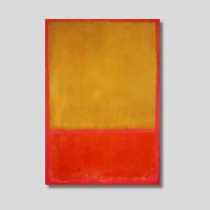 Mark Rothko Canvas Wall Art, Mark Rothko Poster, Mark Rothko Print, Rothko Abstract Art Print, Emotional artwork