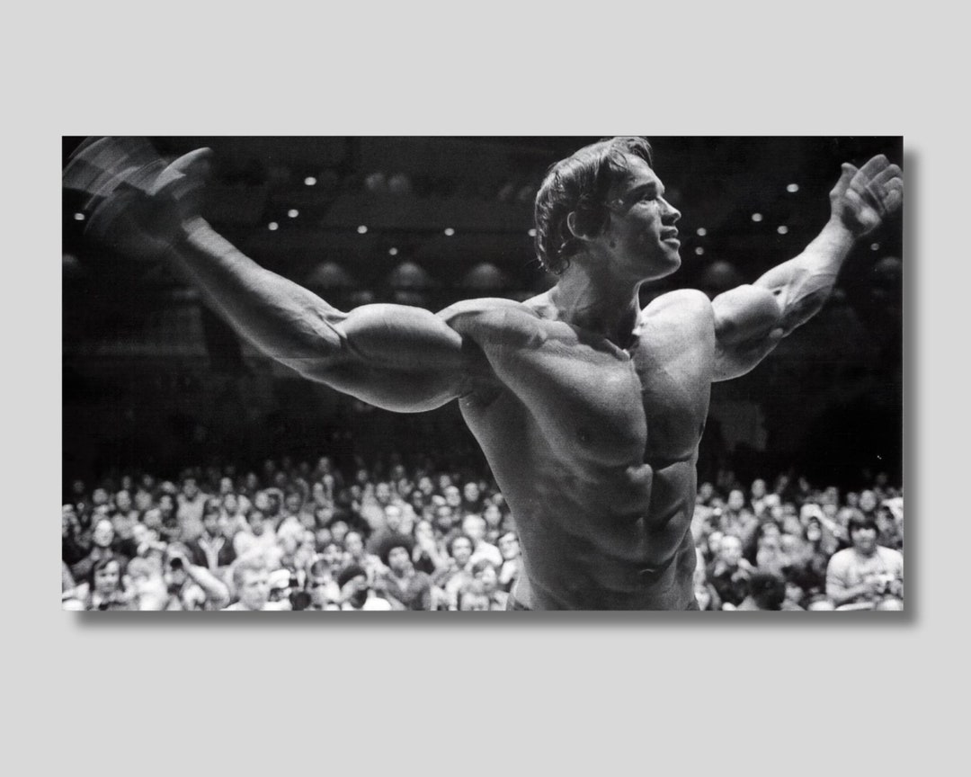 Arnold Schwarzenegger Mr Olympia 1974 Printable Poster, Arnold Schwarzenegger Classic Freestyle ...