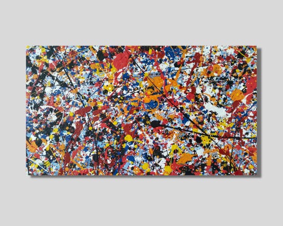 ジャクソン・ポロック キャンバスウォールアート、ジャクソン