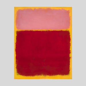 Mark Rothko Canvas Wall Art, Mark Rothko Poster, Mark Rothko Print, Rothko Abstract Art Print, Emotional artwork