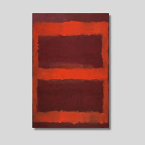 Mark Rothko Canvas Wall Art, Mark Rothko Poster, Mark Rothko Print, Rothko Abstract Art Print, Emotional artwork