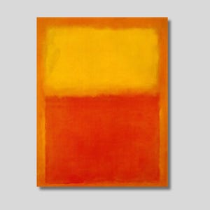 Mark Rothko Canvas Wall Art, Mark Rothko Poster, Mark Rothko Print, Rothko Abstract Art Print, Emotional artwork