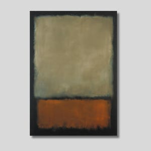 Mark Rothko Canvas Wall Art, Mark Rothko Poster, Mark Rothko Print, Rothko Abstract Art Print, Emotional artwork