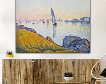 ポール・シニャック 作品 217 M. フェリックス・フェネオンの肖像 1890