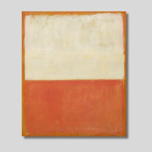 Mark Rothko Canvas Wall Art, Mark Rothko Poster, Mark Rothko Print, Rothko Abstract Art Print, Emotional artwork