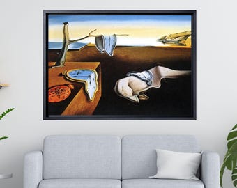 サルバドール・ダリ、記憶の固執の崩壊、複製キャンバスボックスアート