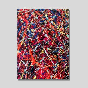 ジャクソン・ポロック キャンバスウォールアート、ジャクソン