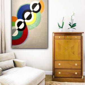 Robert Delaunay Rhythms Canvas Print Wall Art,Delaunay Poster,Delaunay Painting,Delaunay Print,Art Reproduction,Archival Giclee