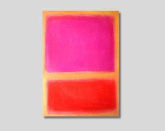 Mark Rothko Canvas Wall Art, Mark Rothko Poster, Mark Rothko Print, Rothko Abstract Art Print, Emotional artwork